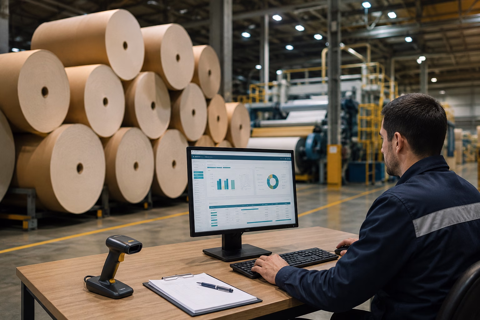 ERP con control de inventarios de bobinas de papel: guía completa 1 ERP con control de inventarios de bobinas de papel